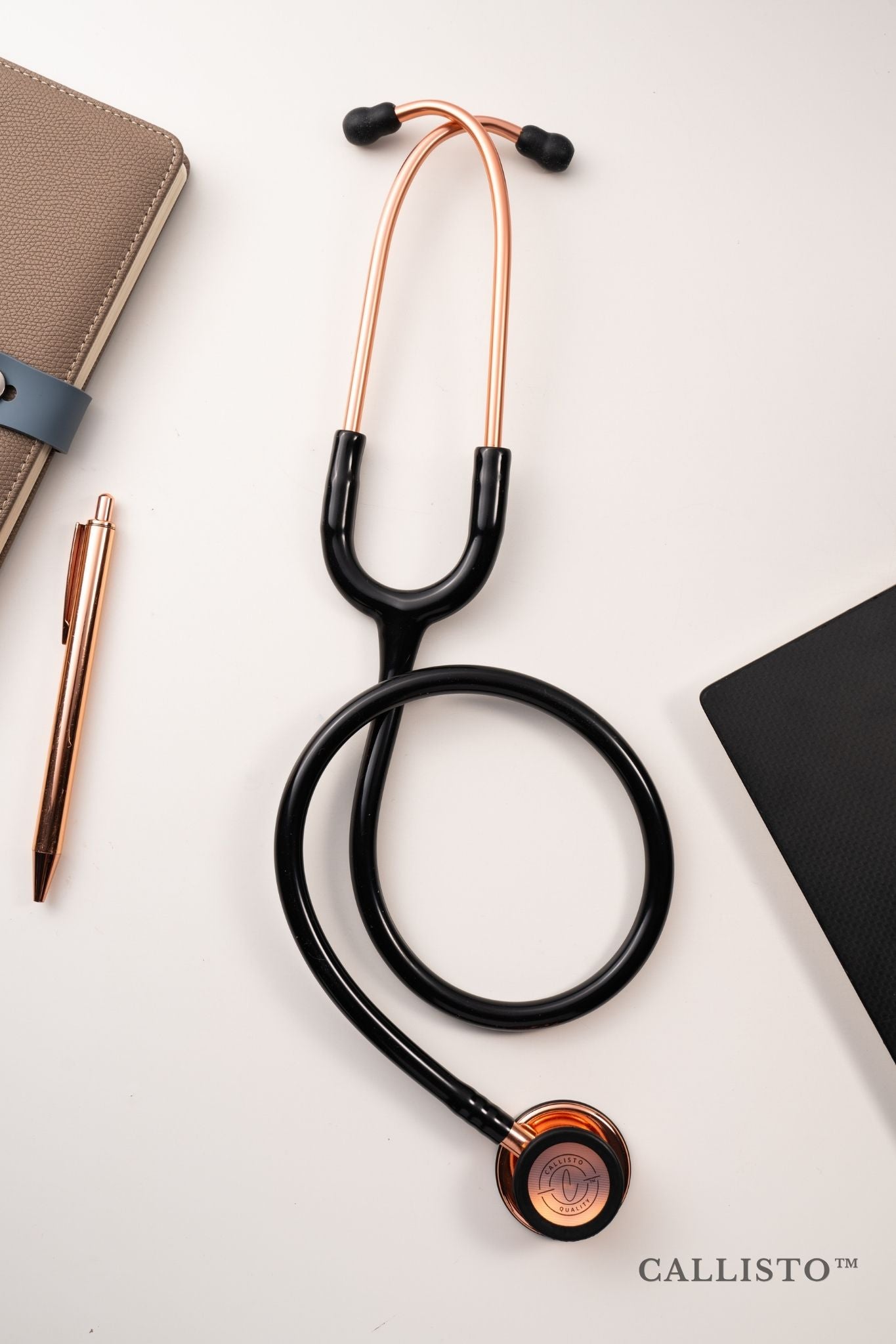 Callisto™ Classic Black Rose Gold
